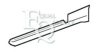 FIAT 5891621 Foot Board, door sill